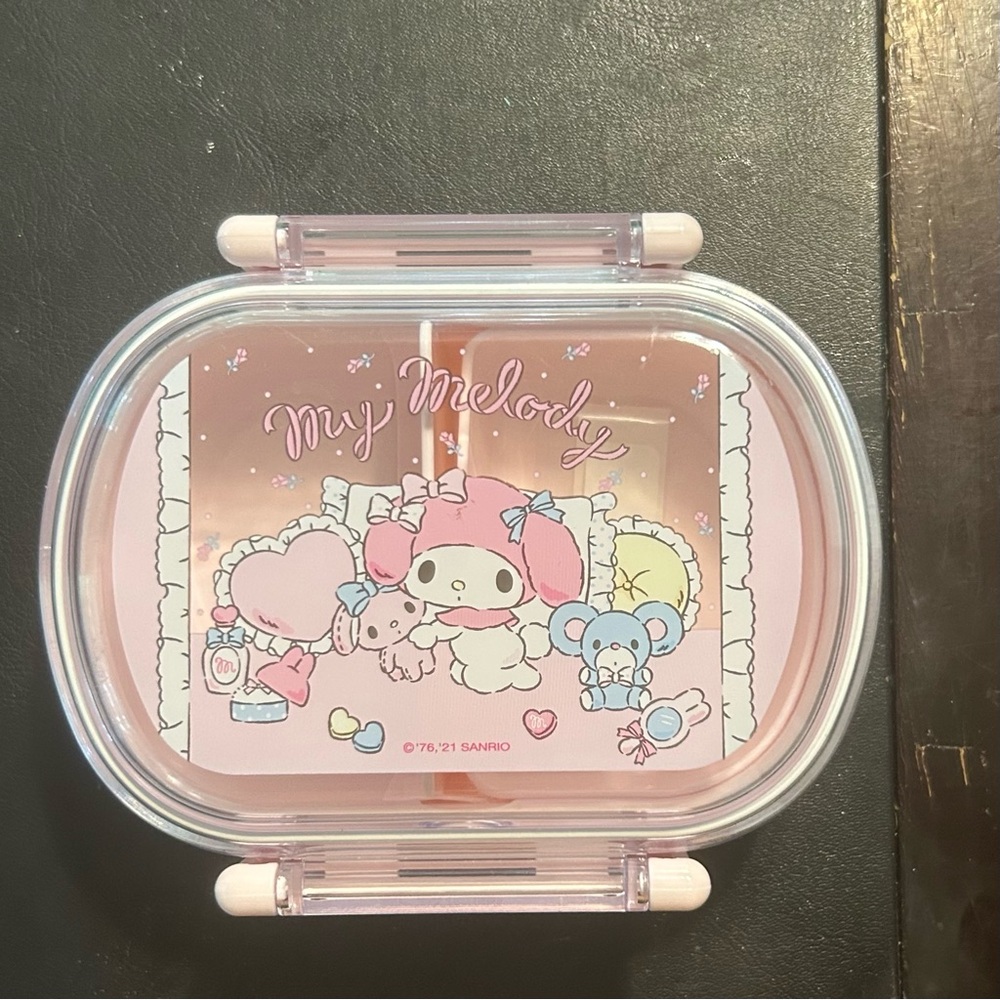 Sanrio My Melody Pink Bento Lunch Box